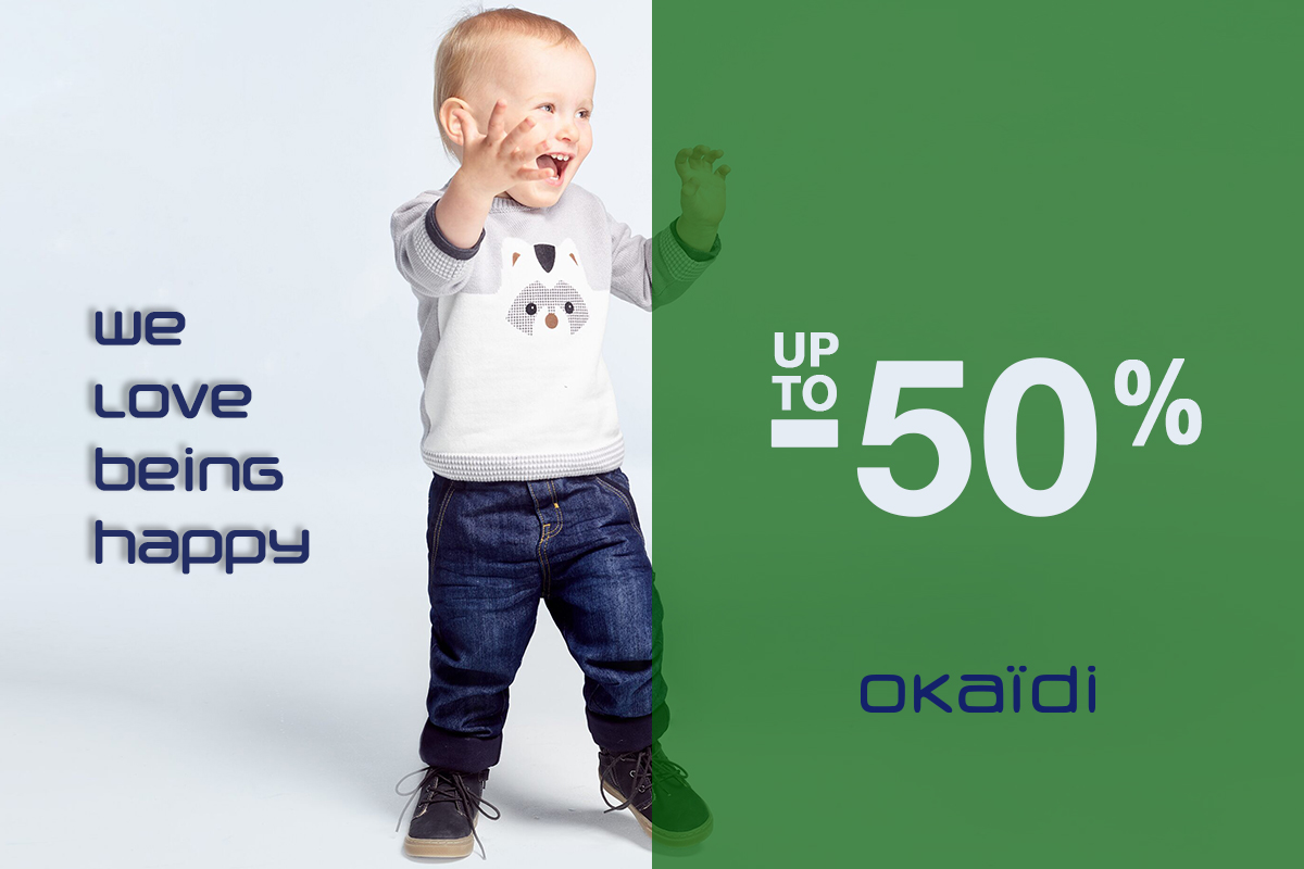 Happy days: Најслатките парчиња од Okaidi од денеска на -50% попуст!